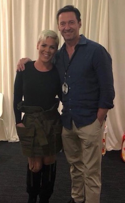 Hugh Jackman, Pink